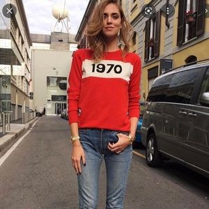 Belle Freud 1970 sweater